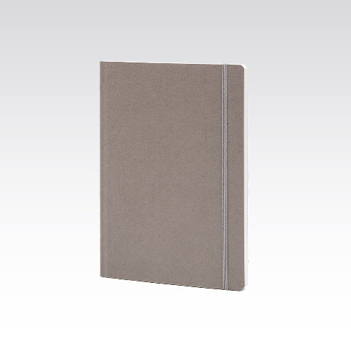 Cuaderno punteado FABRIANO A5 con elástico pietra