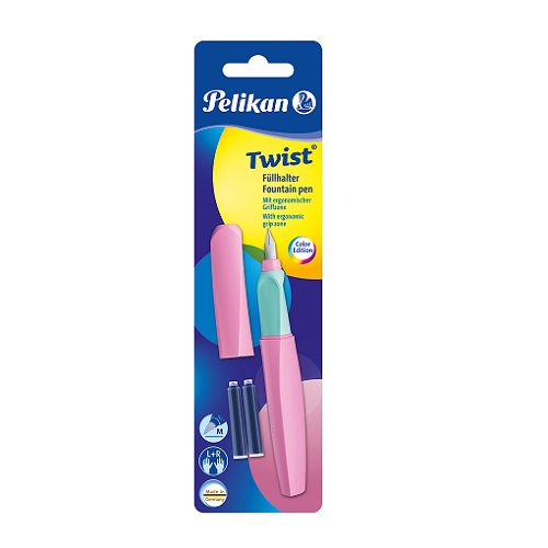 Pluma fuente PELIKAN TWIST Sweetlila "M"