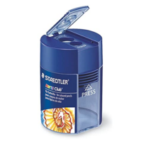 Sacapuntas doble c/recip. cil. STAEDTLER