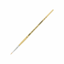 Pincel de nylon dorado redondo KUM #0