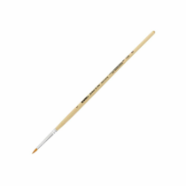 Pincel de nylon dorado redondo KUM #1