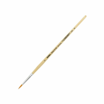 Pincel de nylon dorado redondo KUM #2