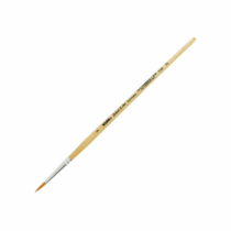 Pincel de nylon dorado redondo KUM #3