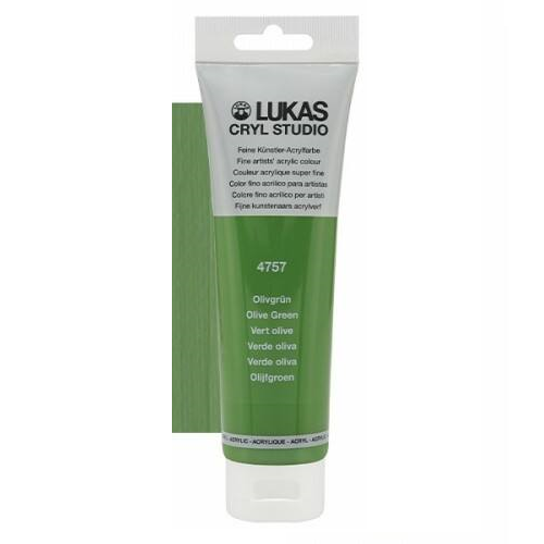 Acrílico LUKAS STUDIO Verde oliva 125ml