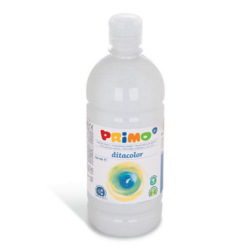 Pintura de dedo PRIMO 750ml, blanco