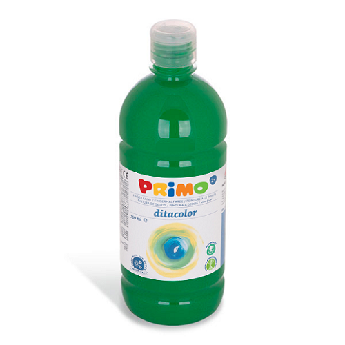 Pintura de dedo PRIMO 750ml, verde