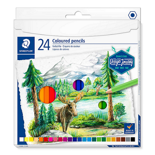 Lápiz de color STAEDTLER, caja de 24