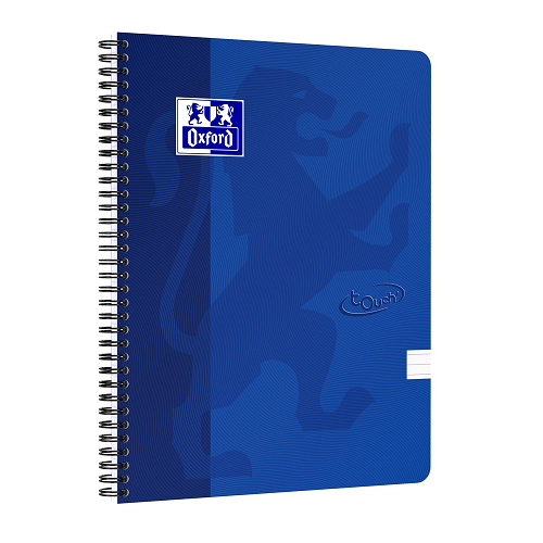 Cuaderno rayado OXFORD TOUCH A4 70h azul