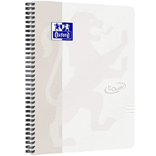 Cuaderno rayado OXFORD TOUCH A4 70h blanco