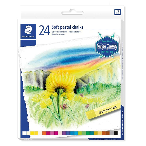 Yeso pastel seco STAEDTLER, caja de 24