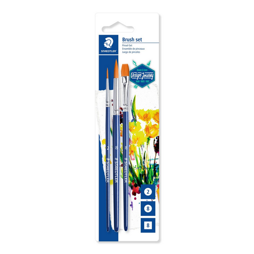 Pincel de nylon STAEDTLER, set de 3