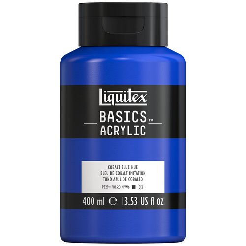 Acrílico LIQUITEX BASICS azul cobalto 400ml