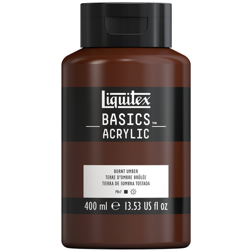 Acrílico LIQUITEX BASICS Sombra tostada 400ml