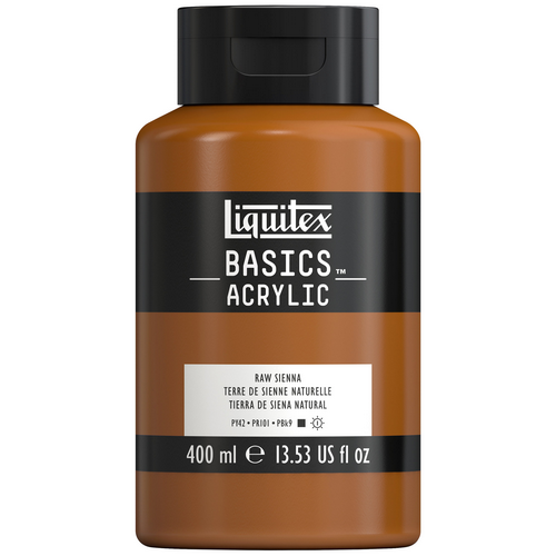 Acrílico LIQUITEX BASICS Siena nat 400ml