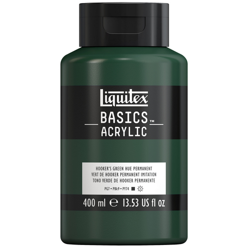 Acrílico LIQUITEX BASICS Verde hooker 400ml