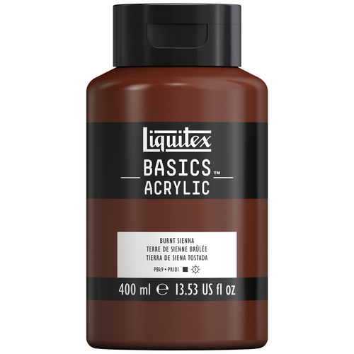 Acrílico LIQUITEX BASICS Siena tostada 400ml