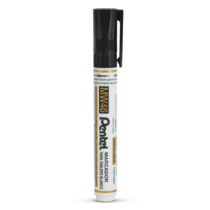 Marcador p/pizarra p. bisel PENTEL negro