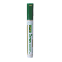 Marcador p/pizarra p. bisel PENTEL verde