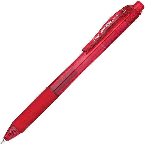 Roller retráctil PENTEL ENERGEL 05 rojo