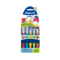 Pincel de nylon PELIKAN GRIFFIX, set d/5