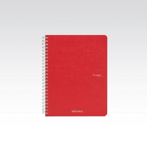 Cuaderno rayado FABRIANO A4 70h cherry