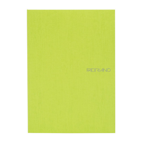 Cuaderno liso FABRIANO A5 70h green roya