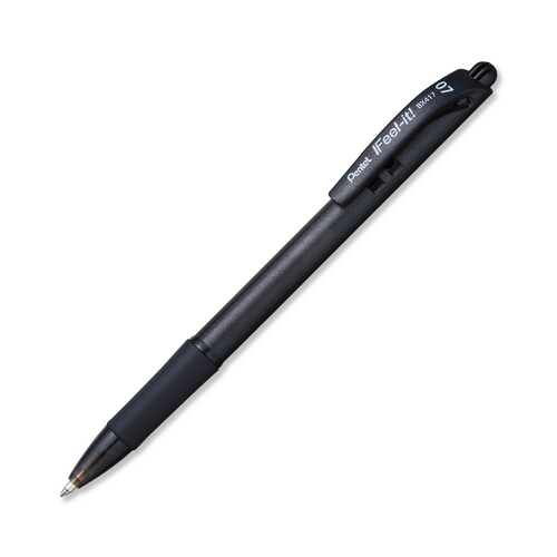 Bolígrafo PENTEL I FEEL-IT 0.7 negro