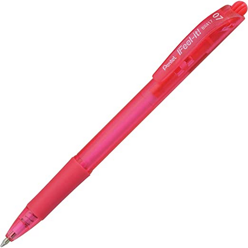 Bolígrafo PENTEL I FEEL-IT 0.7 rosado