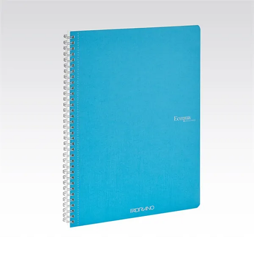 Cuaderno rayado FABRIANO A4 70h turchese