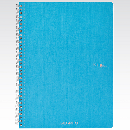 Cuaderno liso FABRIANO A4 70h turchese