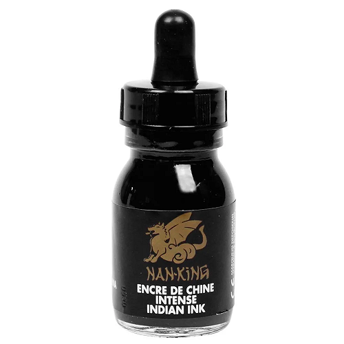 Tinta china LEFRANC NAN-KING 30ml, negra