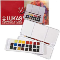 Acuarela LUKAS STUDIO, set d/24 pastilla