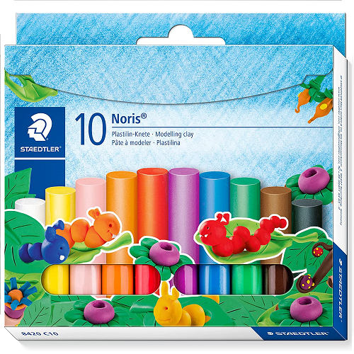 Plastilina STAEDTLER NORIS, caja de 10