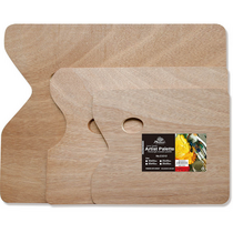 Paleta de madera rectang BONFIL 20x30cm