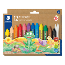 Crayones súper jumbo NORIS JR, cja de 12