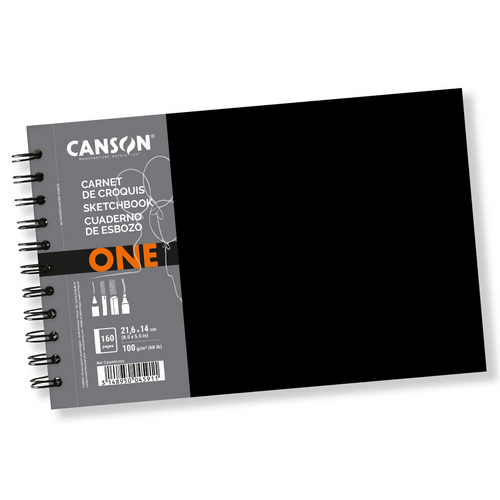 Cuaderno sketch CANSON One espiral  5.5x8.5