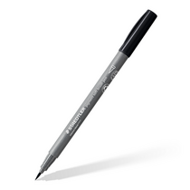 Plumón pigment s. brush STAEDTLER negro