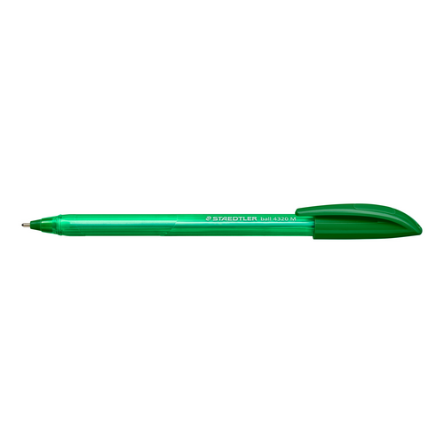 Bolígrafo STAEDTLER BALL p. medio verde