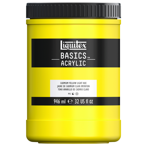 Acrílico LIQUITEX BASICS amarillo cadmio claro 946ml