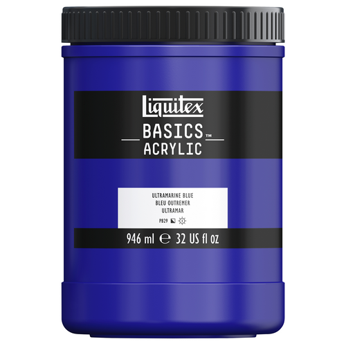 Acrílico LIQUITEX BASICS azul ultramar 946ml