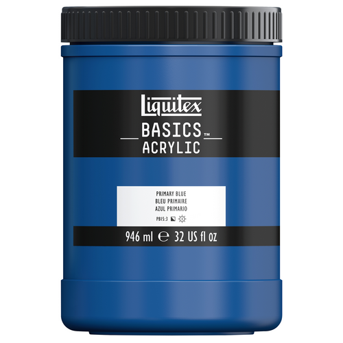 Acrílico LIQUITEX BASICS azul prim 946ml