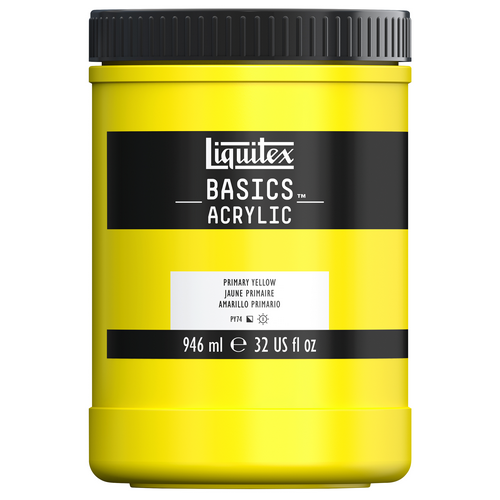 Acrílico LIQUITEX BASICS amar prim 946ml