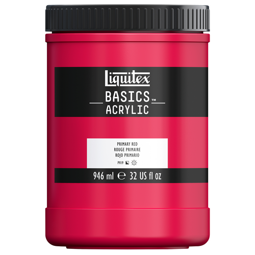 Acrílico LIQUITEX BASICS rojo prim 946ml