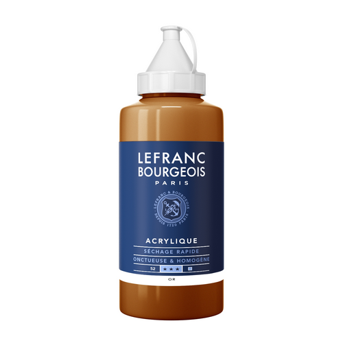 Acrílico LEFRANC Oro, frasco 750ml