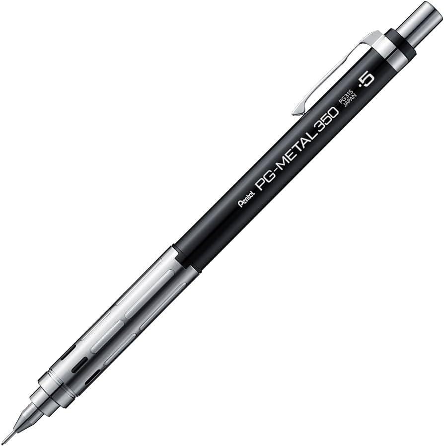 Portaminas 0.5 PENTEL GRAPHGEAR 300 negro