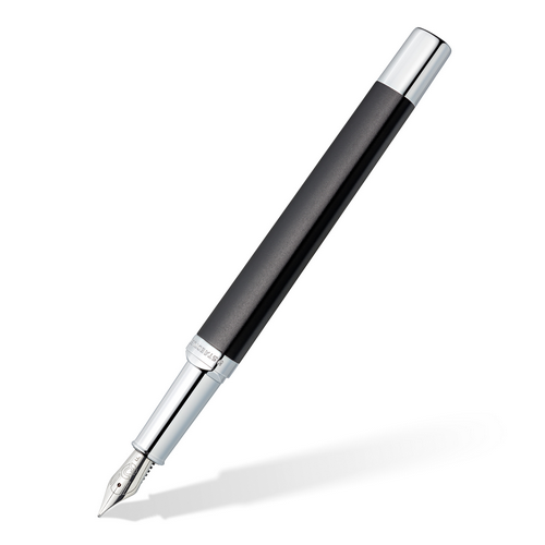 Pluma fuente STAEDTLER TRIPLUS F negra