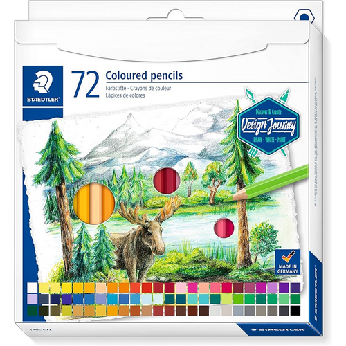 Lápiz de color STAEDTLER, caja de 72