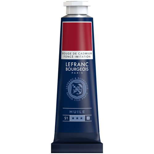 Oleo LEFRANC Rojo de cadmio oscuro 40ml