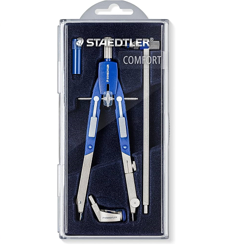 Compás de precisión automático + extensión STAEDTLER