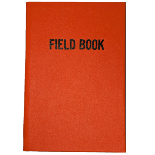 Libreta Field book nacional